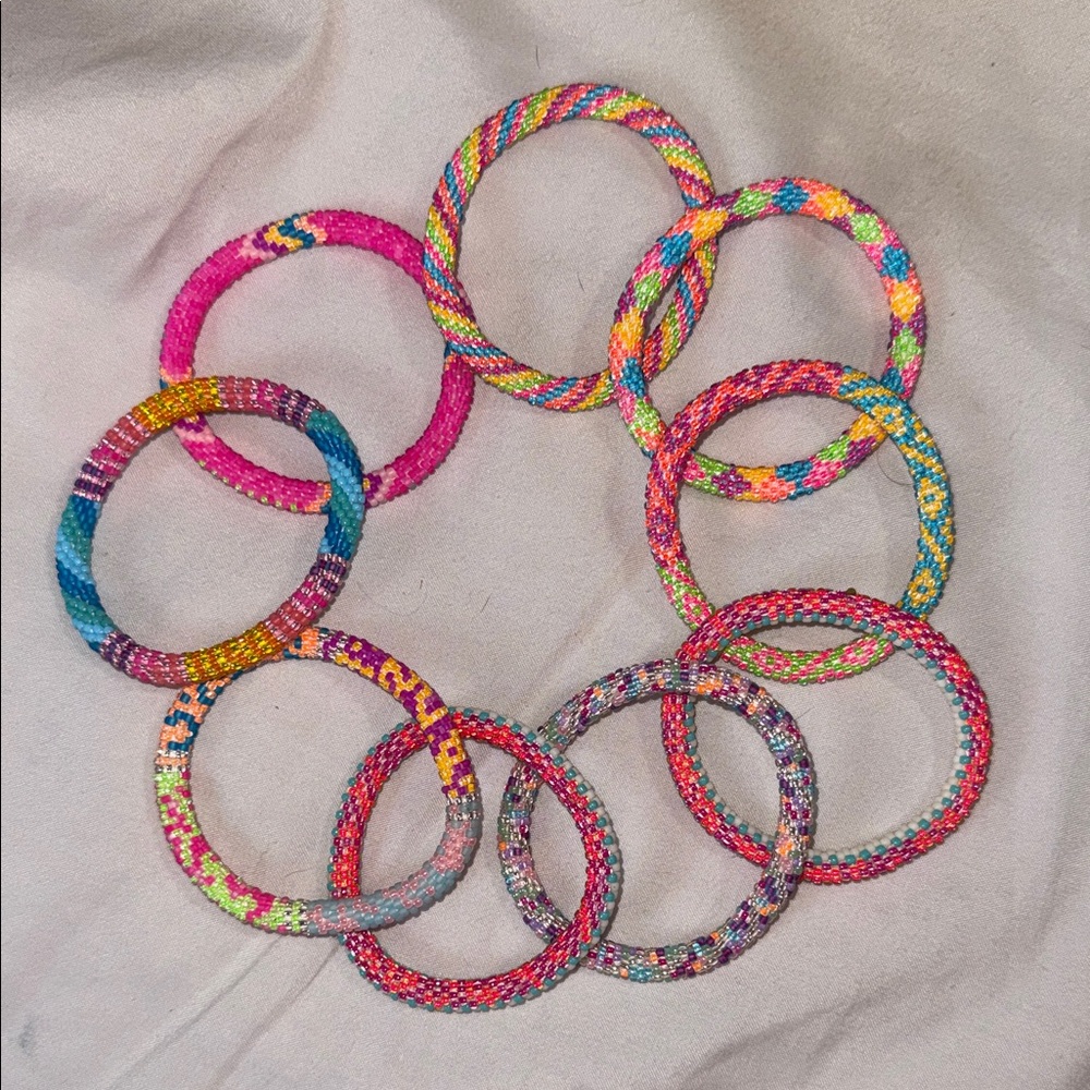 Sashka beaded women bracelets set of 9